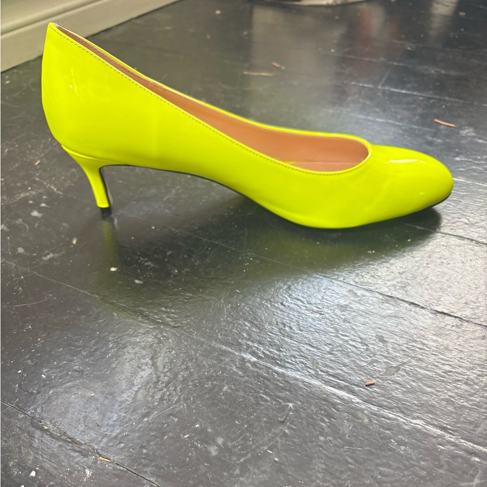 Women's Neon Yellow/Green Heels